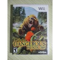 ราคา (มือ2) Wii - Cabela's Dangerous Hunts 2009 (us) (27851383107)
