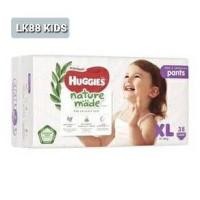 ราคา Huggies Naturemade Pants Diapers ฮักกี้ส์ เนเจอร์เมด กางเกงผ้าอ้อมกางเกงผ้าอ้อม ไซส์ M - XXL (3868789512)