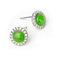 ราคา AR-Kang Collection***ต่างหูหยก (JADE) เงินแท้92.5% (9039223113)