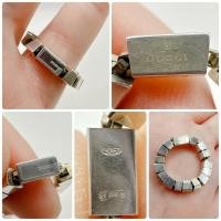 ราคา แหวนเงินแท้ แบรนด์ Gucci ไซส์ 54 งานตู้ญี่ปุ่นมือสอง แบรนด์นี้นานๆๆๆๆจะได้มานะคะ (40067609630)
