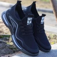 ราคา ส่งเร็วสี 40-44 รองเท้าผ้าใบผู้ชาย แฟชั่น ใหม่ ดำ ขาว ที่ถูกที่สุด รุ่น556 (20879880565)