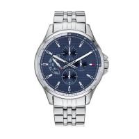 ราคา Tommy Hilfiger Shawn Stainless Steel Multi-Function Blue Dial Mens Watch 1791612 (20573090199)