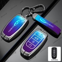 ราคา สังกะสีอัลลอยด์Glossy Gradientหนังรถพวงกุญแจรีโมทคอนโทรล Keyless AcessiesสําหรับChery Omoda C5 Omoda 5 S5 Modod Tiggo 7 Pro 8 Plus Arrizo 5 Plus (28890160592)