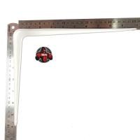 ราคา SIKU ขายึดชั้นวางเหล็กรูปตัว L สีขาวขนาด 4 x 5 / 10 ซม. x 12.5 ซม. ขายึดชั้นวางรองรับ (29011875812)