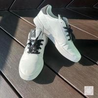 ราคา รองเท้ากอล์ฟผู้หญิง Adidas Adicross Retro 4.5 UK สี Cloud White (used like new) (21273113589)