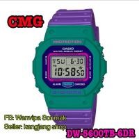 ราคา G-Shock สายเรซิน รุ่นพิเศษ สีสัน สวยสดใส รุ่น DW-5600TB-6DR สี เขียวม่วง ของแท้ ประกันศูนย์ CMG (756154918)