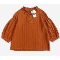 ราคา <มือหนึ่ง> As know as pinky เสื้อผ้าฝ้ายสีอิฐ (44312297542)
