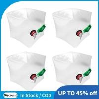 ราคา ชุดกระป๋องน้ําพับได้ 4 ใบพร้อมที่จับและเทก๊อก 20 ล (24995409848)