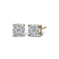 ราคา JUBILEE DIAMOND Mini-Combine-Round Stud Earrings (11822141522)