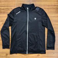 ราคา เสื้อแจ็คเก็ต K-Swiss Tracktop ดั้งเดิมมือสอง สีดํา ไซส์ M (44161901729)