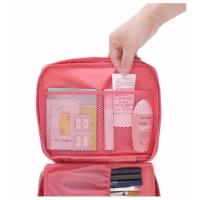 ราคา CT Diniwell Travel Pouch กระเป๋าใส่อุปกรณ์เครื่องสำอาง ใช้เดินทาง สีชมพู (937992532)