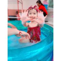 ราคา กระโจมอกเด็ก ชุดผ้าถุงอาบน้ำเด็ก ชุดวินเทจ ชุดอาบน้ำ ชุดว่ายน้ำ (8729260259)