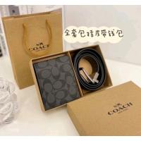 ราคา พร้อมส่งsetเข็มขัดและกระเป๋าตังค์COACH (11491773229)