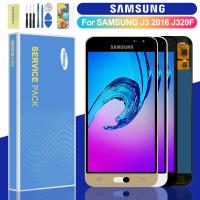 ราคา สําหรับ Samsung Galaxy J3 2016 J320 LCD J320H J320FN จอแสดงผล Touch Screen Digitizer Assembly Replacement Parts (43209624552)
