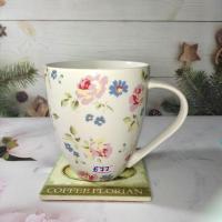 ราคา แก้วมัค Cath Kidston ใบใหญ่ ลายดอกไม้ (18646980483)