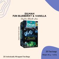 ราคา ดิลมา ชาซอง ชาดำ กลิ่นบลูเบอร์รี่ วนิลา 20 ซอง (Dilmah - Blueberry & Vanilla, Flavoured Ceylon Black Tea) (25904532142)