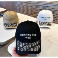 ราคา แฟชั่น Dior การเย็บ โลโก หมวก ผ้าใบคุณภาพสูง กีฬาสบาย ๆ หมวกเบสบอลชาย (21896684114)