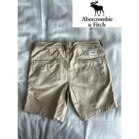 ราคา กางเกงขาสั้น ABERCROMBIE แท้ สีน้ำตาลอ่อน ผ้าเป็นทรง ไม่บาง สภาพดีมาก (41554612003)