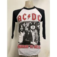 ราคา เสื้อวงแขนสามส่วน AcDc สไตล์วินเทจ (5509242564)