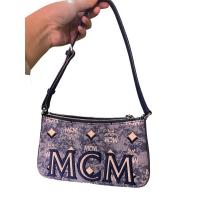 ราคา MCM VINTAGE JACQUARD SHOULDER MINI LU (15467742935)