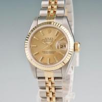 ราคา Rolexx นาฬิกาผู้หญิง Automatic Mechanical 18K Gold 69173 นาฬิกา Swiss Original (42268705944)