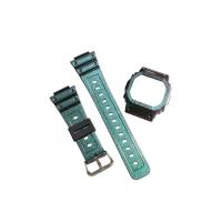 ราคา สายและกรอบg-shockของแท้ รุ่นdw-5600สีเงา(แถมตะขอเลสเงาของแท้)มีหลายสีให้เลือก (40168331833)