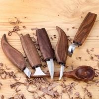 ราคา Chisel Carving Knife Woodcut DIY Hand Wood Carving Tools Woodcarving Cutter Knives Peeling Woodworking Spoon Hand Tools (22184510288)