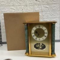 ราคา [นาฬิกามือสองญี่ปุ่น] #T28 นาฬิกาตั้งโต๊ะ CITIZEN made in Japan จอกระจก บอดี้โลหะ นาฬิกา clock (28501939806)