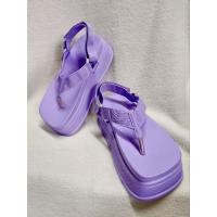 ราคา รองเท้าส้นตึก รัดส้น สีม่วงพาสเทล มือสอง เหมือนใหม่ เบอร์ 38 น่ารัก (27332057075)