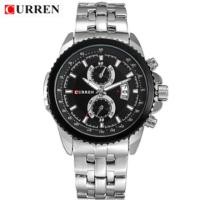 ราคา Curren นาฬิกาข้อมือสุภาพบุรุษ สายสแตนเลส รุ่น C8082 ของแท้ (1395474)