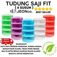 ราคา (HSMMEDAN) เครื่องดูดควัน เสิร์ฟ 4 ชั้น (วัสดุหนา) / ที่ใส่ผักระดับ / ที่เก็บผัก (22377833602)