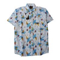 ราคา KEMEJA MOTIF SHIRT เสื้อเชิ้ตแขนสั้นผู้ชายแขนสั้น BEACH SHIRT เสื้อเชิ้ตผู้ชาย (26865267741)