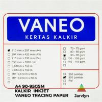 ราคา Vaneo Inkjet Tracing Paper A4 90/95 แกรม Tracing Paper ปลีก (42821584783)