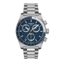 ราคา Tissot PR516 Chronograph ทิสโซต์ พีอาร์ 516 โครโนกราฟ T1494171104100 สีน้ำเงิน นาฬิกาผู้ชาย (24914698200)