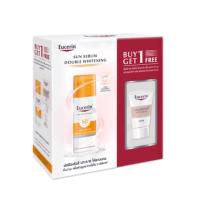 ราคา Eucerin เซตซื้อ 1 แถม 1 Sun Double White Serum 50 ml. Free UltraWhite+ Night 20 ml. กันแดดลดฝ้าแดด (2716198465)