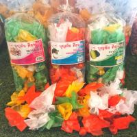 ราคา ท๊อฟฟี่โบราณ รสถั่ว รสกะทิ รสทุเรียน หวาน หอม (21550906526)