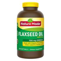 ราคา โปรส่งฟรี! [Exp. 07/2021- 300 softgels] NatureMade Flaxseed Oil 1400mg with Omega 3-6-9 ตัวเลือกของผู้ที่ไม่ทานน้ำมันปลา (6003903534)