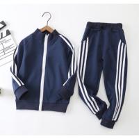 ราคา WC821A ชุดวอร์มเด็ก แถบข้าง เสื้อคลุม ซิปหน้า + กางเกง *กรมท่า* (3ข/4ข/5ข/6ข/7ข/8ข) (4900439491)