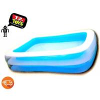 ราคา T.P.TOYS สระน้ำเป่าลม ทรงสี่เหลี่ยม ขนาด 200x120x40 ซม. คละสี (16129414647)