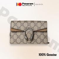 ราคา ,,แท้100% GUCCI กระเป๋าสะพายสีไม้อูด้ง 476432-KHNRN-8642 yutj (27675620506)