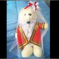 ราคา ตุ๊กตาหมีผู้หญิง รับปริญญา ป.โท ม.พระจอมเกล้า ชุดข้าราชการ (5503145570)