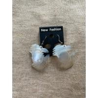 ราคา ต่างหู ตุ้มหู แฟชั่น ทำจากเปลือกหอยแท้ ลายหายาก (43417130903)