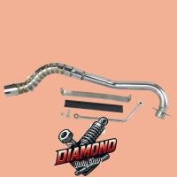 ราคา ท่อสูตรเวฟ125i ท่อแต่งเวฟ125 ท่อโยชิมูระ สำหรับ W125 มี 2 สีให้เลือกสีแดงและสีน้ำเงิน (41461414630)