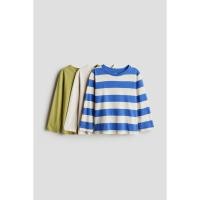 ราคา H&M(เอชแอนด์เอ็ม) ชุดเสื้อยืดแขนยาว 3 ตัว เด็กผู้ชาย 0503569_1 (29973457910)