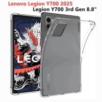 ราคา โปร่งใสสําหรับ Lenovo LEGION Y700 2025 แท็บเล็ตเกมกลับสําหรับ LEGION Y700 2rd Gen 8.8 นิ้ว TB321FU Soft TPU ถุงลมนิรภัย (29577373457)
