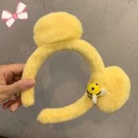 ราคา ที่คาดผมหูตุ๊กตาสีเหลืองหูผึ้งที่คาดผมที่คาดผมผู้ใหญ่ที่คาดผมแฟชั่น (29691707653)