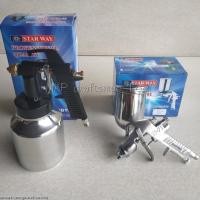ราคา กาพ่นสี ถังบน STARWAY W-71G และ กาพ่นสี ถังล่าง STARWAY SG-112 หนา ทนทาน อย่างดี ราคาประหยัด (15002246037)