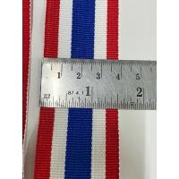 ราคา ริบบิ้นผ้า ริบบิ้นธงชาติไทย เนื้อดี ลายธงชาติ สีสวย ขนาดกว้าง1.5นิ้ว เกรดเอ สีสวยสด ส่งไว ผ้าสวย ห่อ10เมตร (42862362346)