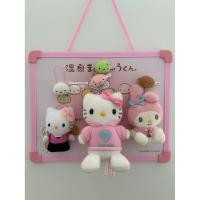 ราคา Sanrio Plush Doll Keychains, ตุ๊กตาพวงกุญแจคิตตี้ มายเมโลดี้ (40912465758)