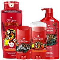 ราคา Old Spice BEARGLOVE Antiperspirant/ Deodorant/Body Wash/Shampoo (26335808751)